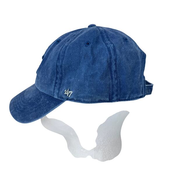 '47 Deep Sea Blue Seattle Kraken Esker Clean Up Adjustable Hat Blue Mens OSFA - Picture 3 of 11